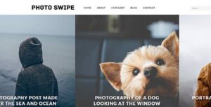 Photo Swipe Responsive Premium WordPress Theme