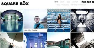 Square Box Responsive WordPress Theme