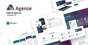 Agenze - The Digital Agency Elementor Template Kit