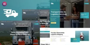 Antar - Transportation & Logistics Elementor Template Kit