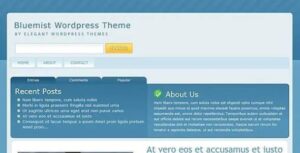 BlueMist Premium WordPress Theme