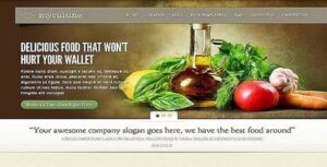 MyCuisine Premium WordPress Theme