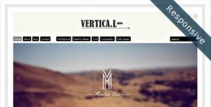 Vertical Responsive WordPress Theme