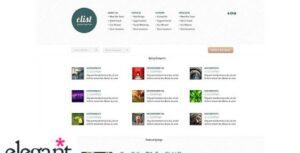 eList Premium WordPress Theme