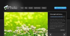 ePhoto Premium WordPress Theme