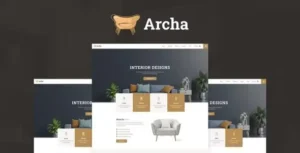 Archa - Interior Design & Architecture Elementor Template Kit