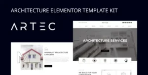 Artec - Architecture Elementor Template Kit