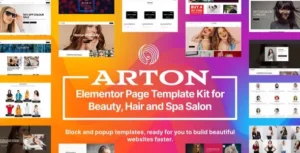 Arton - Beauty & Spa Salon Template Kit