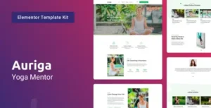 Auriga — Health Coach & Yoga Mentor Elementor Template Kit