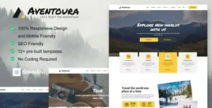 Aventoura - Travel & Tour Agency Elementor Template Kit