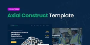 Axial – Construction Company Elementor Template Kit