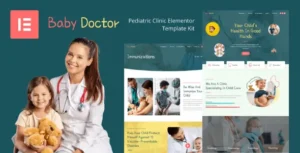 Baby Doctor - Pediatric Clinic Elementor Template Kit