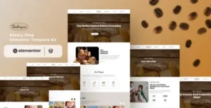 Bakery.co - Bakery Shop Elementor Template Kit