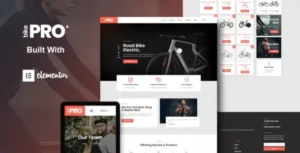 BikePro - WooCommerce Elementor Template Kit