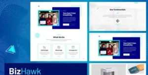 BizHawk - Corporate Agency Elementor Template Kit