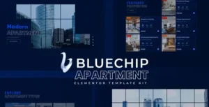 Bluechip - Apartment & Property Elementor Template Kit