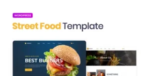 Burgos – Street Food Elementor Template Kit