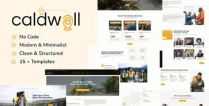 Caldwell Tour & Travel Elementor Template Kit