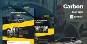 Carbon - Car Service Elementor Template Kit