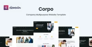 Corpo - Corporate Business Elementor Template Kit