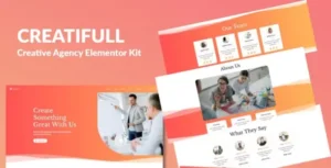 Creatifull - Creative Agency Elementor Template Kit