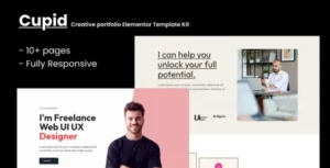 Cupid- Creative Portfolio Elementor Template Kit