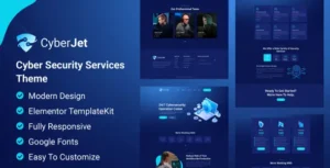 CyberJet - Web Security Elementor Template Kit