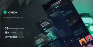 Cybox - NFT Collections Elementor Template Kit