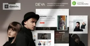 DEVA - Fashion Store WooCommerce Elementor Template Kit