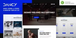 Dancy – Dance School & Studio Elementor Template Kit