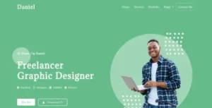 Daniel - Personal Freelancer Elementor Template Kit