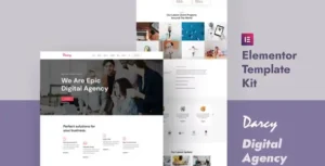 Darcy - Creative Agency Elementor Template Kit