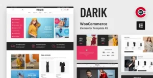 Darik - Fashion WooCommerce Elementor Template Kit