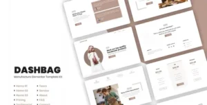 DashBag Fashion Store Elementor Template Kit