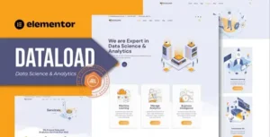 Dataload - Data Science & Analytics Elementor Template Kit