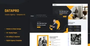 Datapro - Creativ Agency Elementor Template Kit