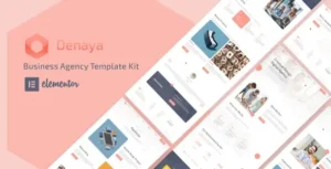 Denaya - Business Agency Elementor Template Kit