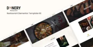 Dinery Restaurant Elementor Template Kit