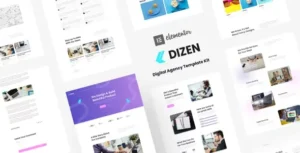 Dizen - Digital Agency Elementor Template Kit