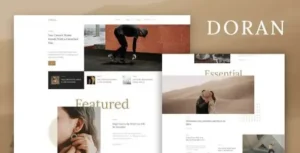 Doran - Blog & Magazine Elementor Template Kit