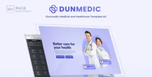 Dunmedic - Medical & Healthcare Elementor Template Kit