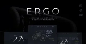 ERGO - Bike & Cycling WooCommerce Elementor Template Kit