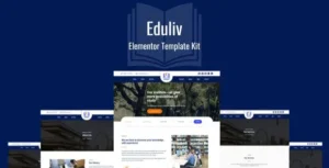 Eduliv - Education Elementor Template Kit