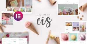 Eis - Ice Cream Shop Template Kit