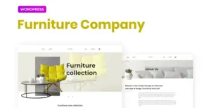 Enkel – Furniture Company Template Kit