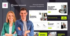 Ever Organize - Personal Assistant Elementor Template Kit