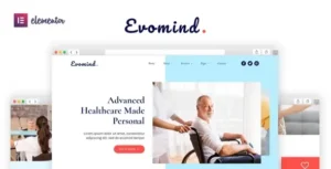 Evomind - Home Healthcare Services Elementor Template Kit