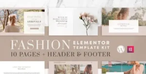 Fashion Instincts - WooCommerce Elementor Template Kit