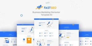 FastSEO - Business Marketing Elementor Template Kit