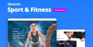 Finess – Fitness Elementor Template Kit